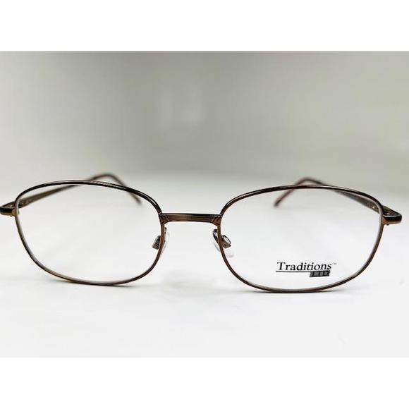 New TRADITIONS OW-93 Brown Eyeglasses 53/18/145 - Picture 1 of 5